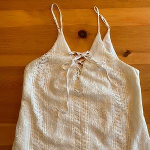 ASTR white Lace dress